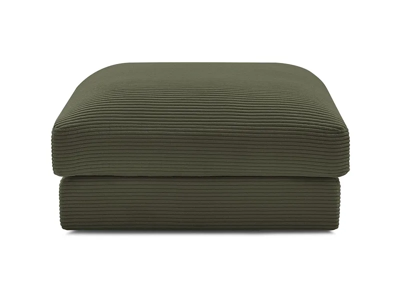 Sitzsack BOBOCHIC LEONARD 86x86x43cm cord-stoff hellgrün