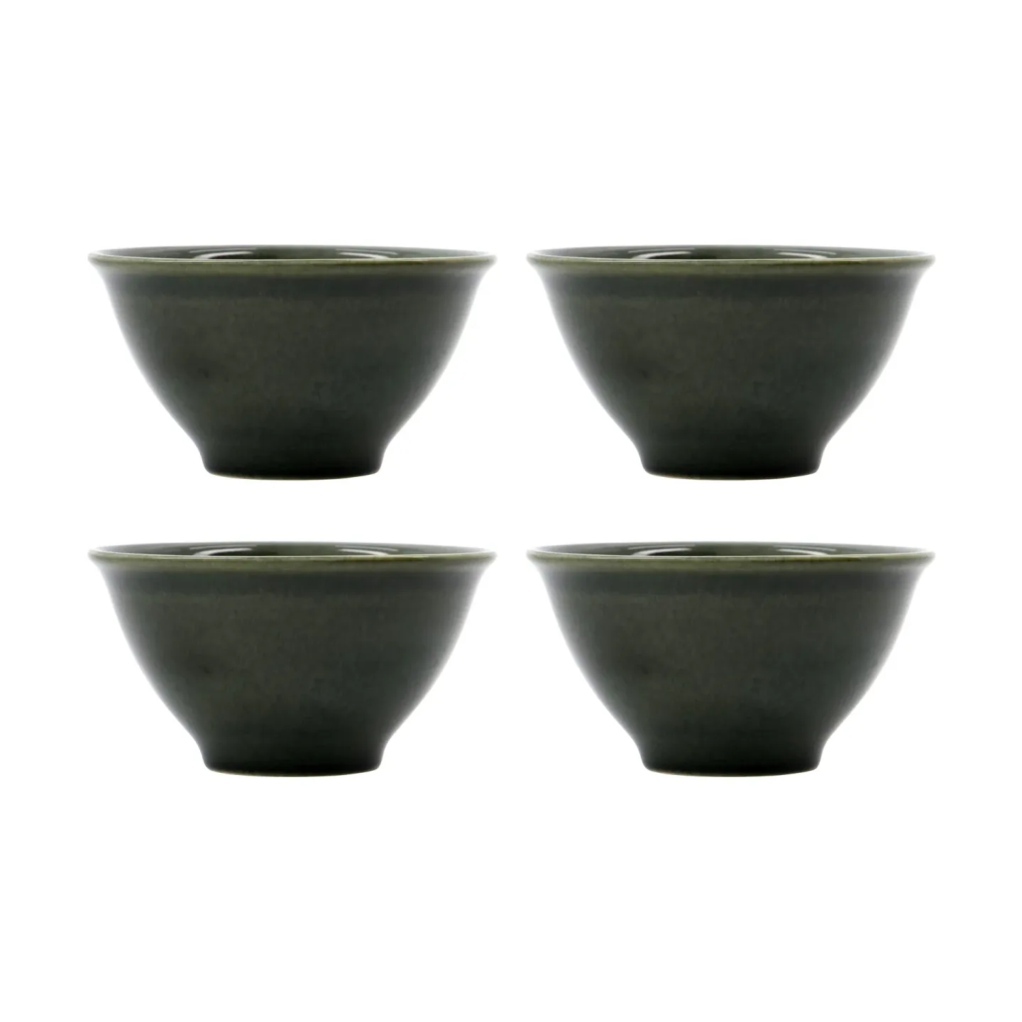 Nicolas Vahé Hala Schale Ø12 cm 4er-Set Grün