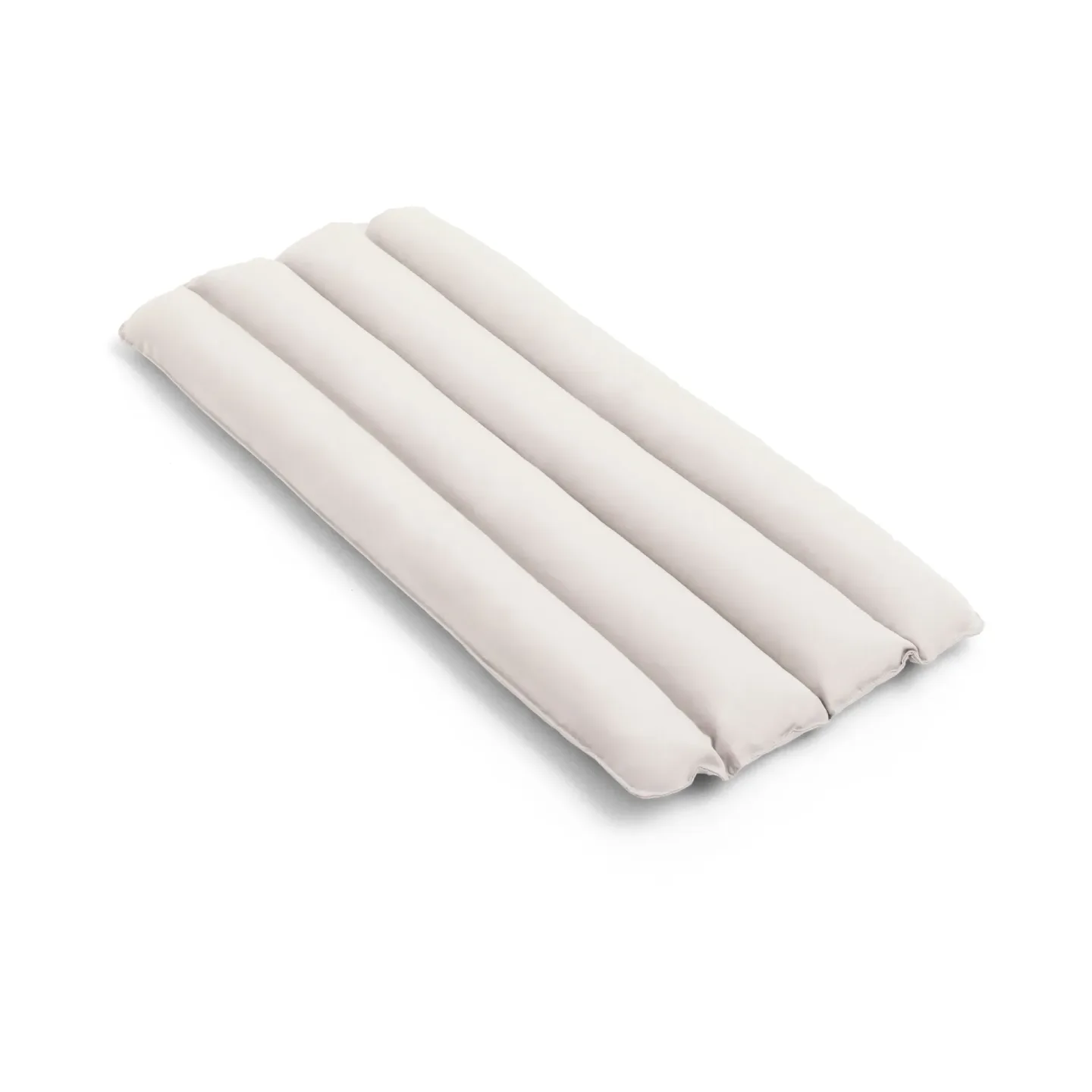 HAY Palissade Dining Soft Quilted karmstolsdyna Cream white