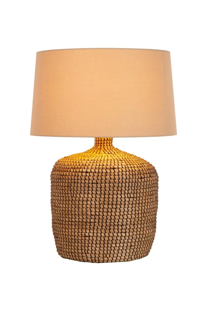 Lucide - Ambala 64cm - Bordslampa - Natur
