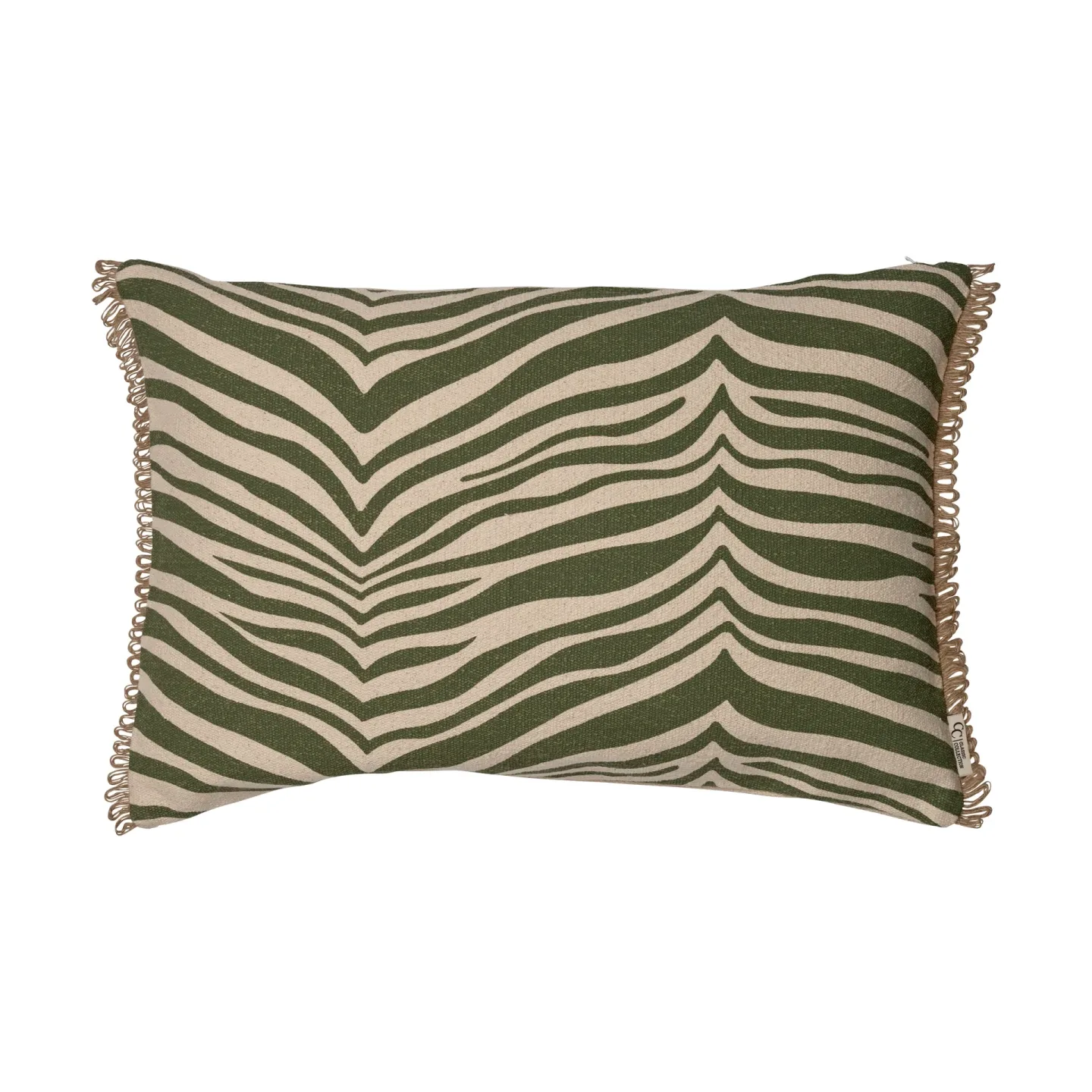 Zebra kudde grön