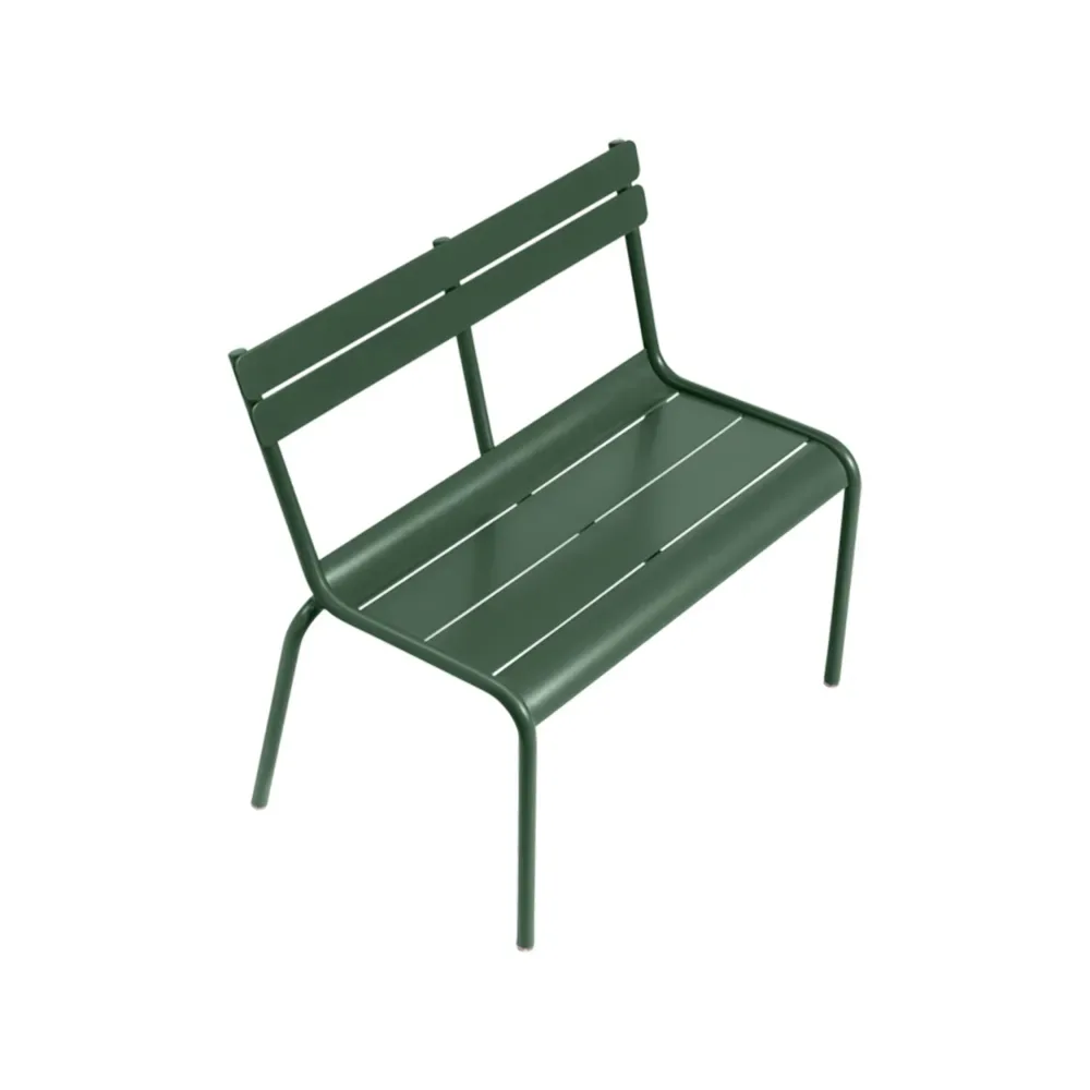 Fermob Luxembourg Kid Bench Cedar green (grön)