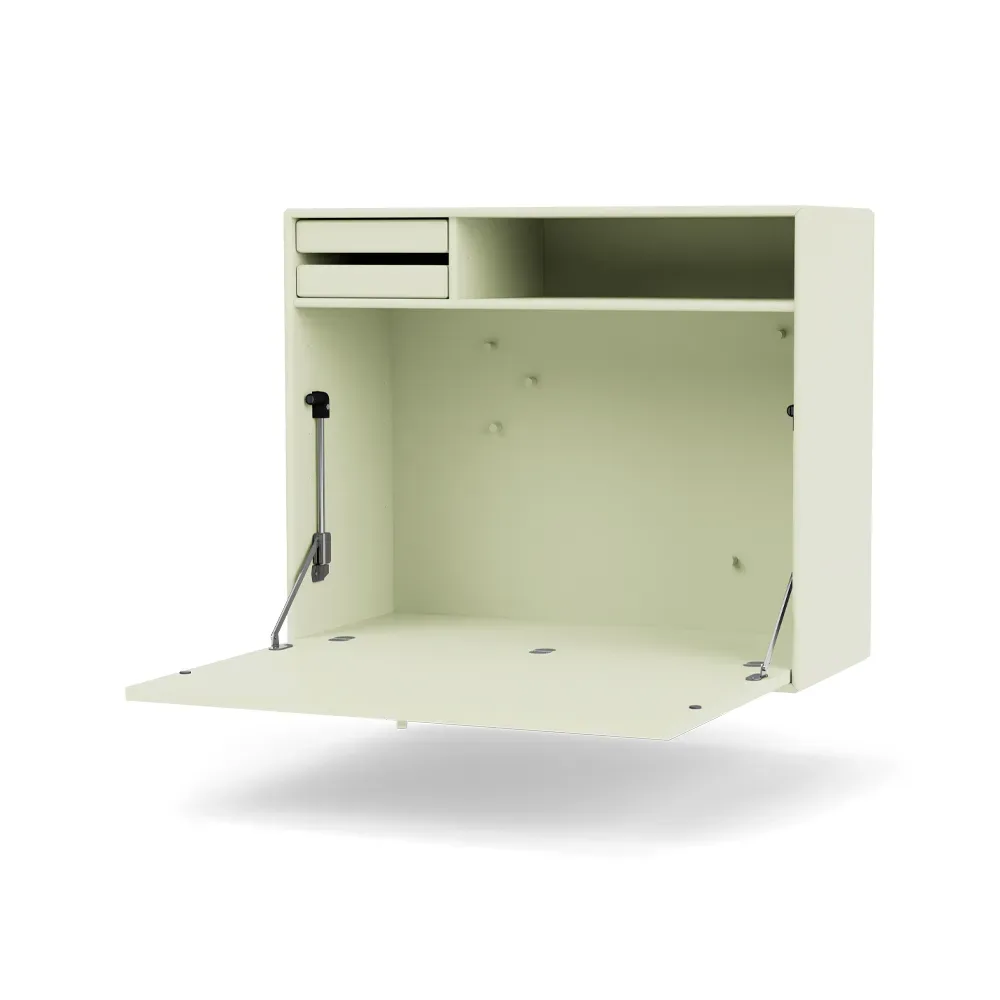 Montana STUDIO skrivbord vägghängt pomelo 140