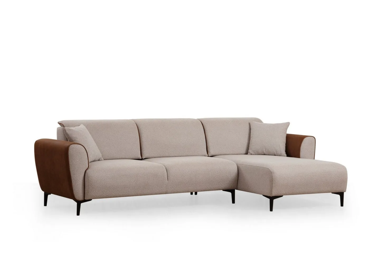 Rebelo Bäddsoffa med divan - Beige