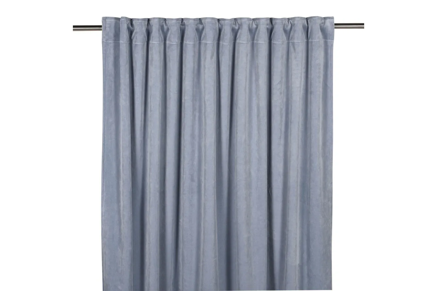 Sameta Sammetsgardin Multibandslängd 2-pack 240 cm - Denim