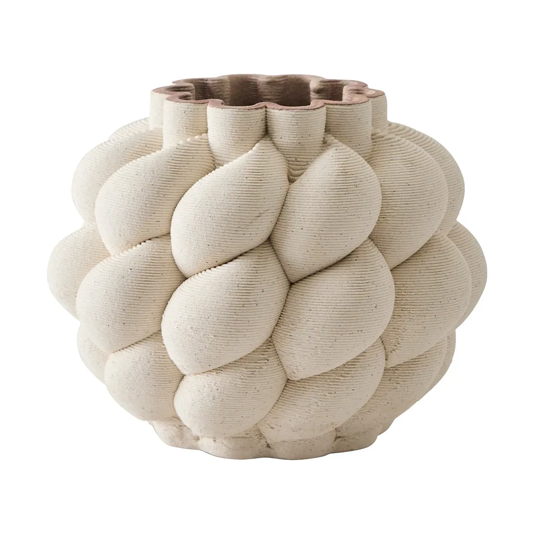 Tell Me More Nuvola Vase Offwhite, small