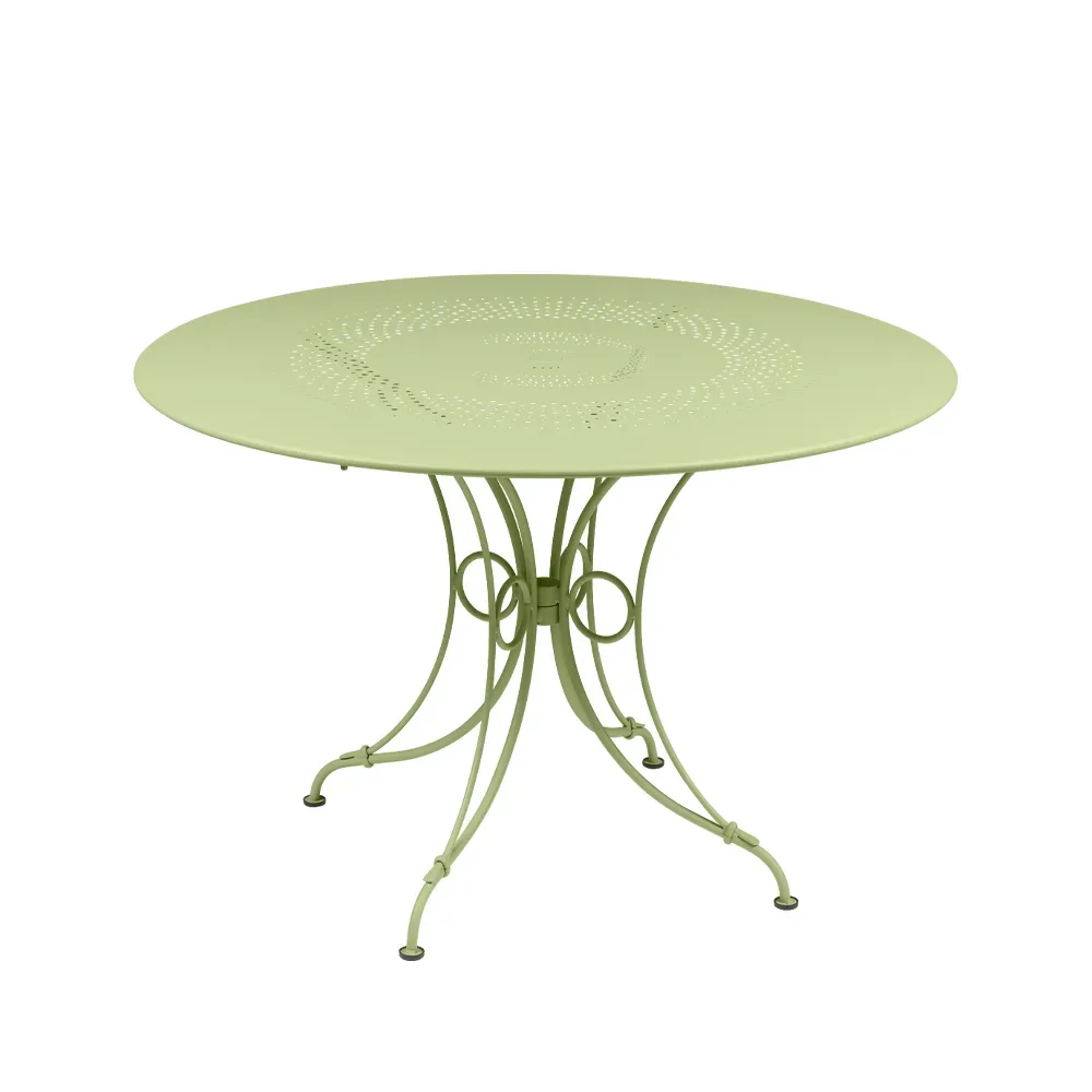 Fermob 1900 bord Ø117 cm Willow green (grön)