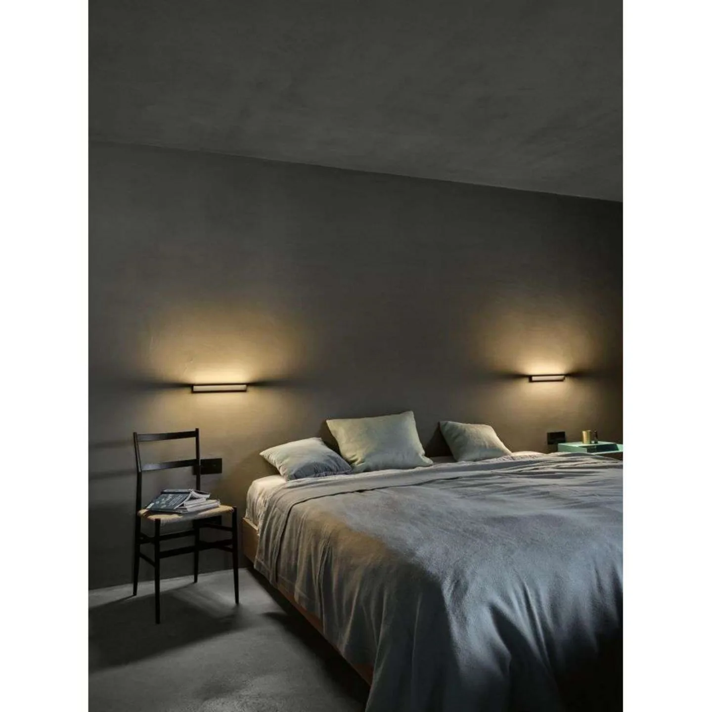 Crib LED Vägglampa M IP44 Black - Serien Lighting - Metall