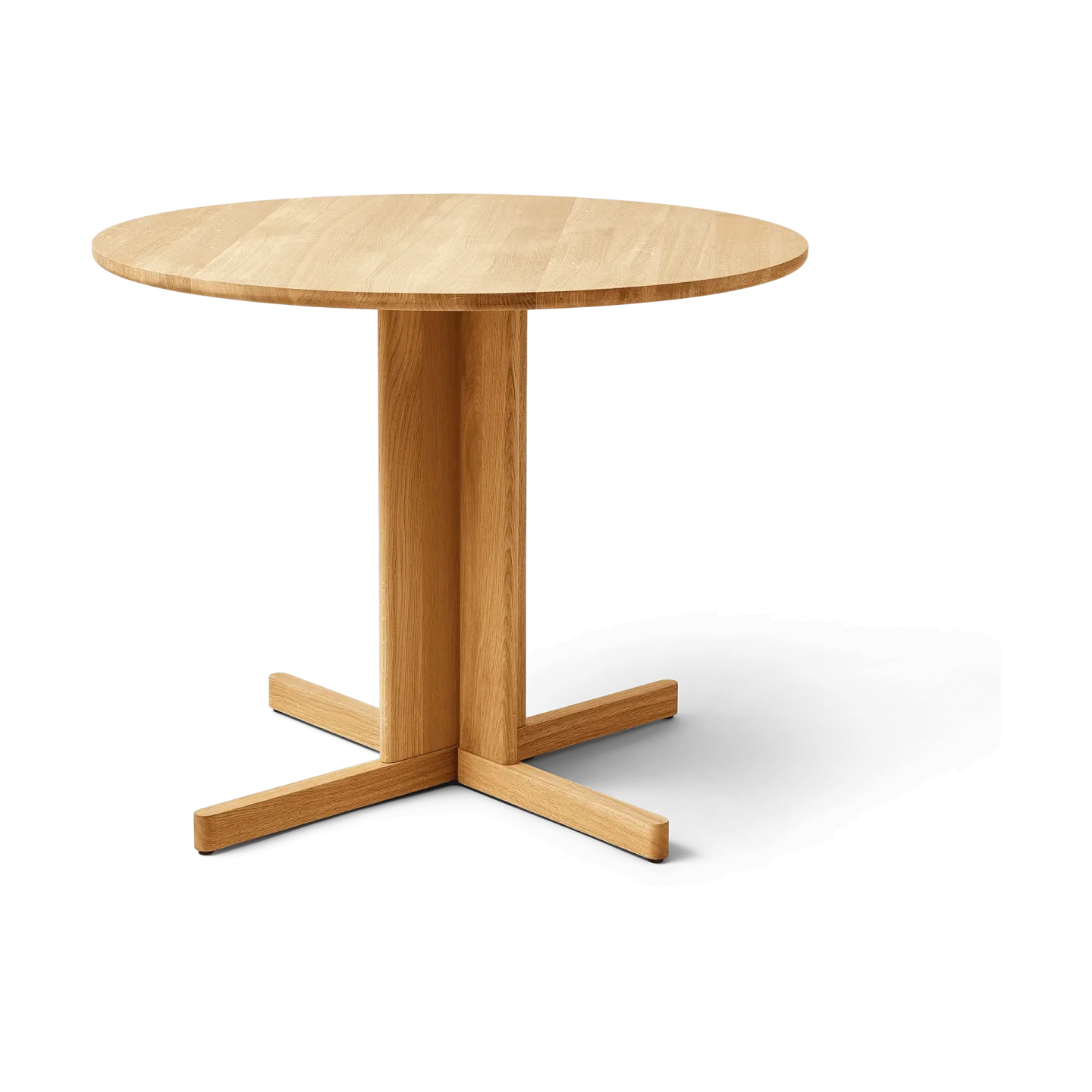 Form & Refine Trefoil matbord Ø90 cm Ek