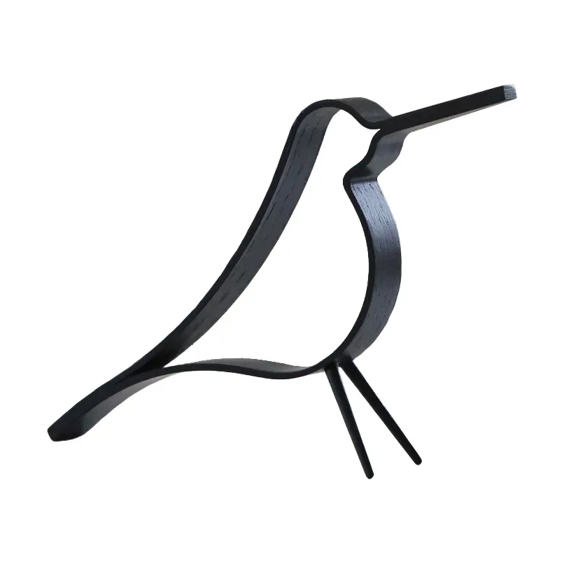 Cooee Design Woody Bird liten Svartbetsad ek