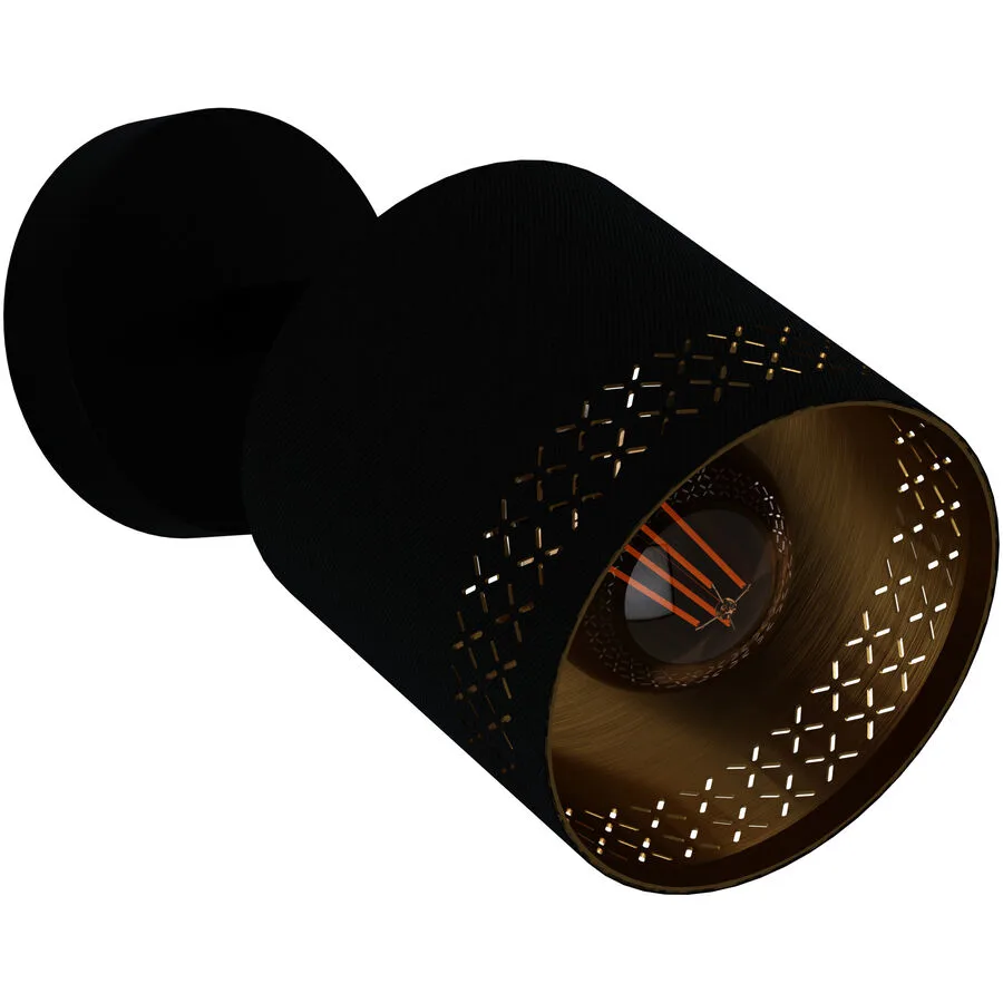 Eglo Spot Esteperra Schwarz Stahl 24 cm