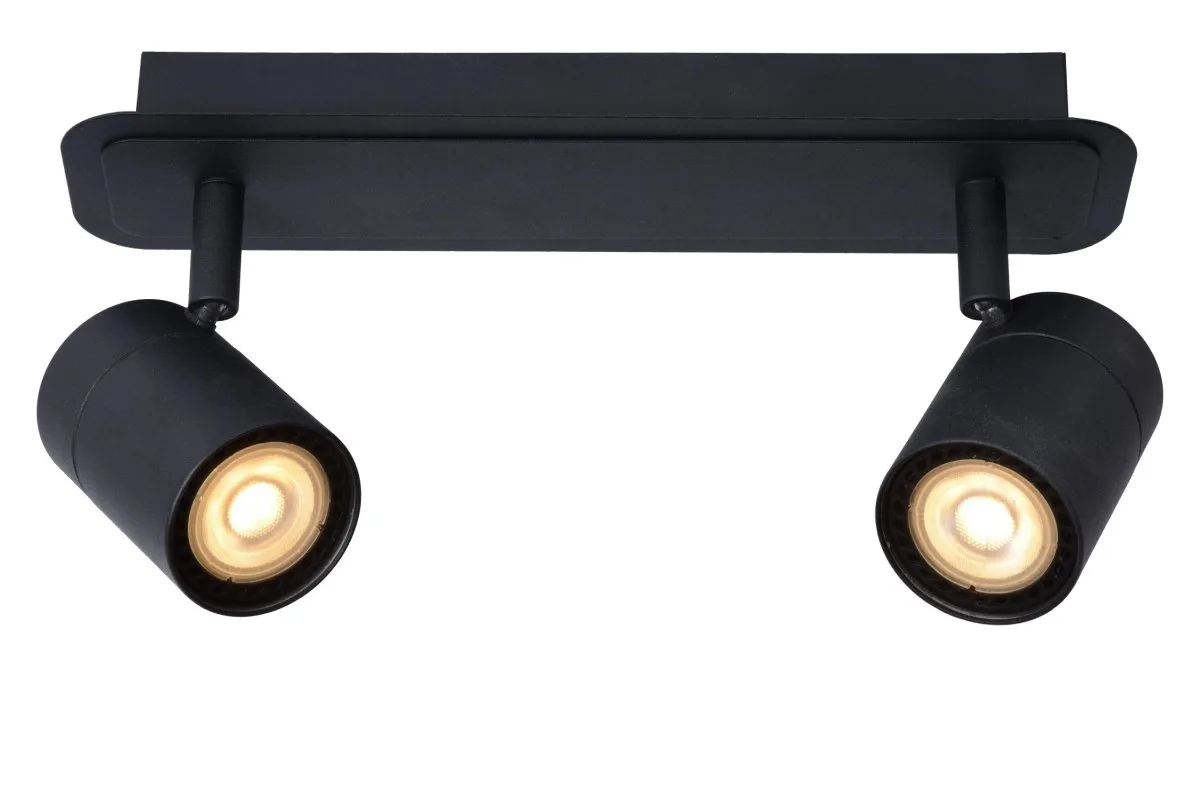 Lucide - Lennert 28cm - Badrumslampa - Svart