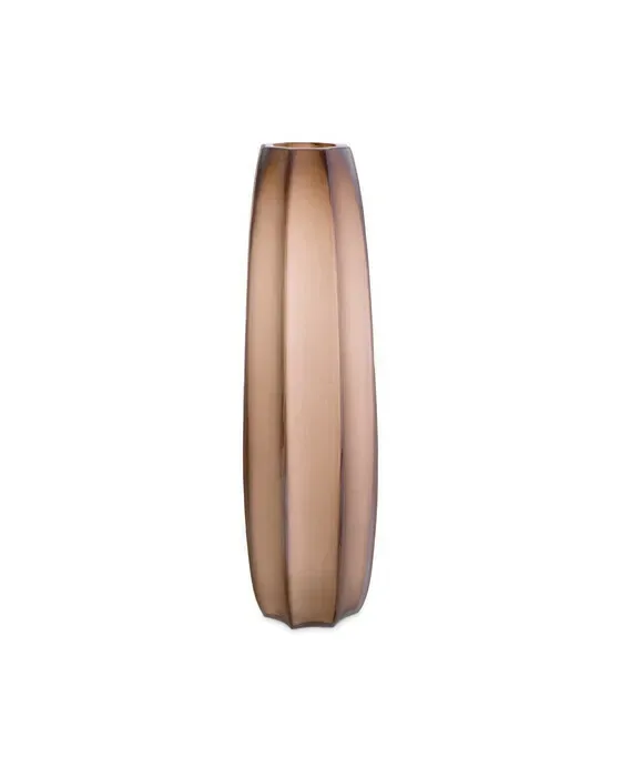 Tiara vase brun