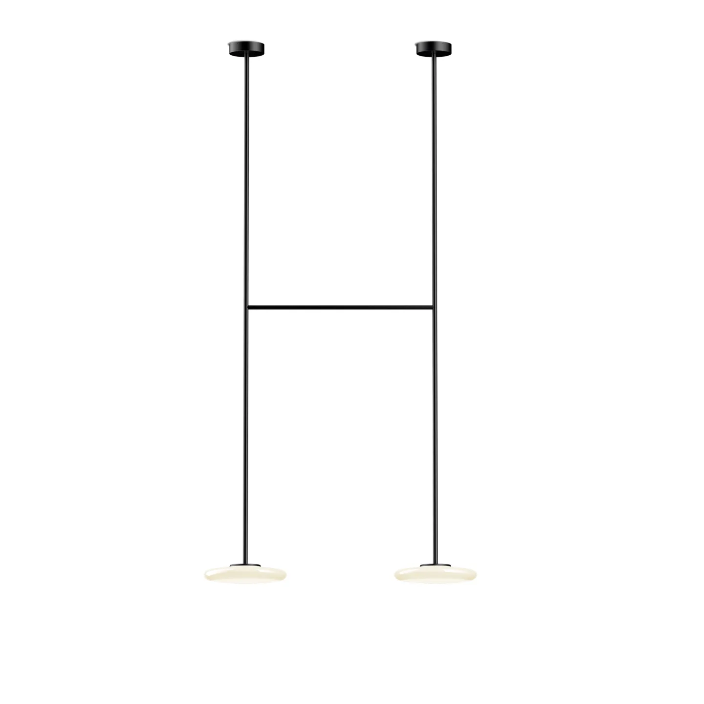Marset - Ihana Ceiling x2 200, Black - Pendellampor - Joanna Laajisto - Glas/Metall