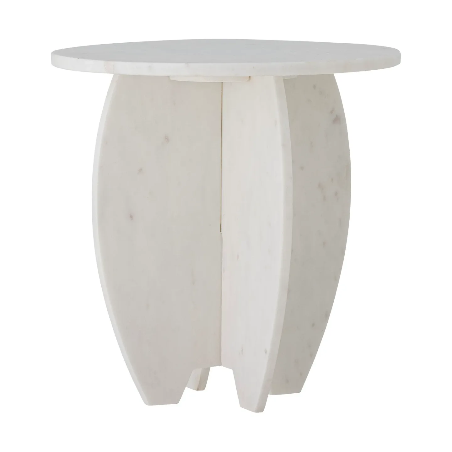 Bloomingville Sendai Blumentopfständer Ø30,5x31 cm White marble