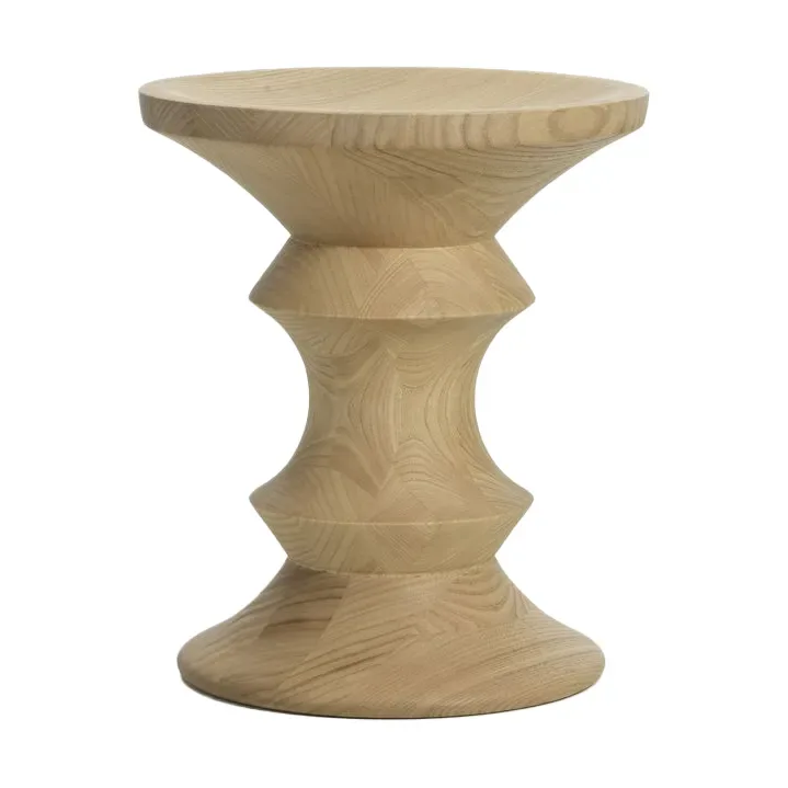 Vitra Eames Stool sittpall model C Natural chestnut