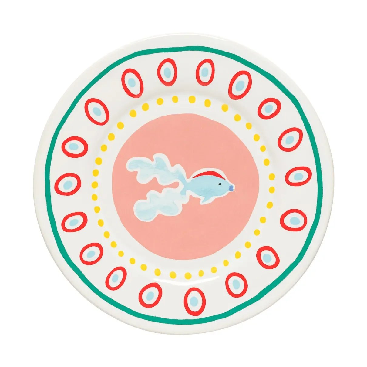 Costa Nova Summer Bliss Dessertteller Guppy, Ø22 cm