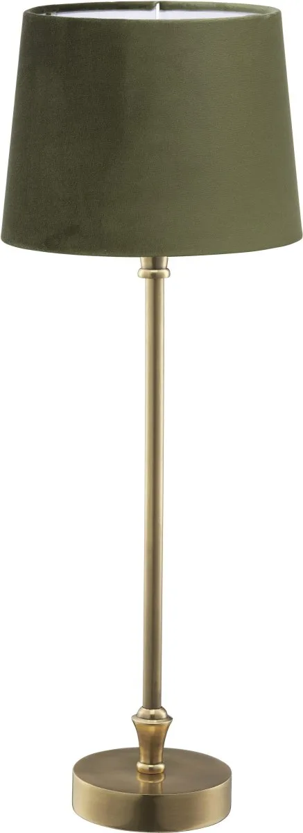 PR Home - Liam 60cm - Bordslampa - Mässing/Grön
