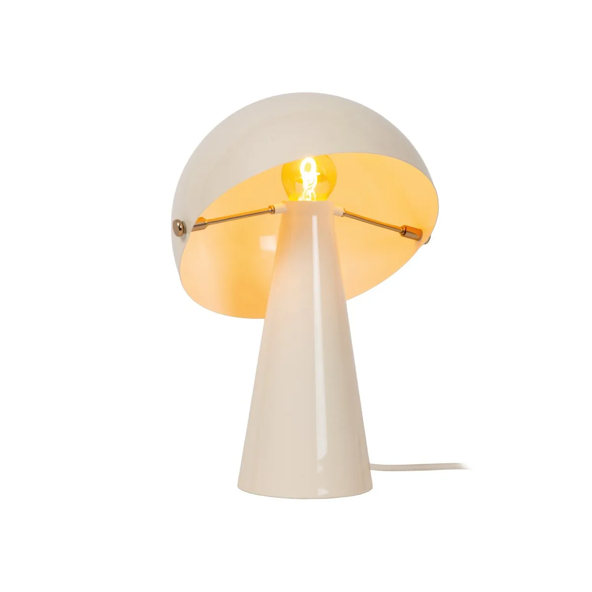 Lucide - Barone 34cm - Bordslampa - Krämvit