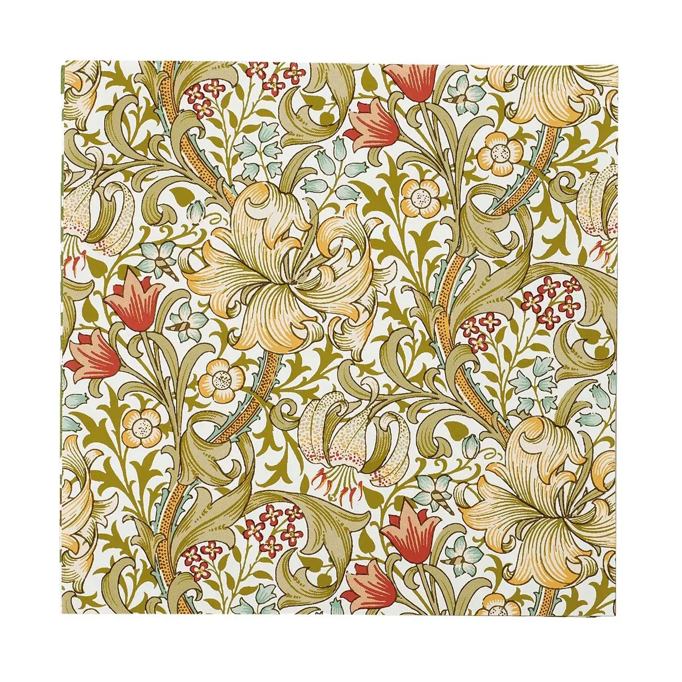 Klippan Yllefabrik Golden Lily Serviette 33x33 cm 20er-Pack Multi