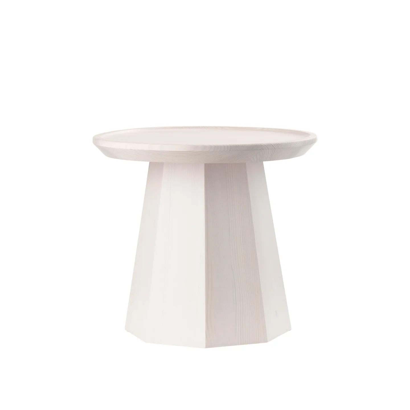 Normann Copenhagen - Pine Table Small Rose - Sidobord - Simon Legald - Rosa - Trä