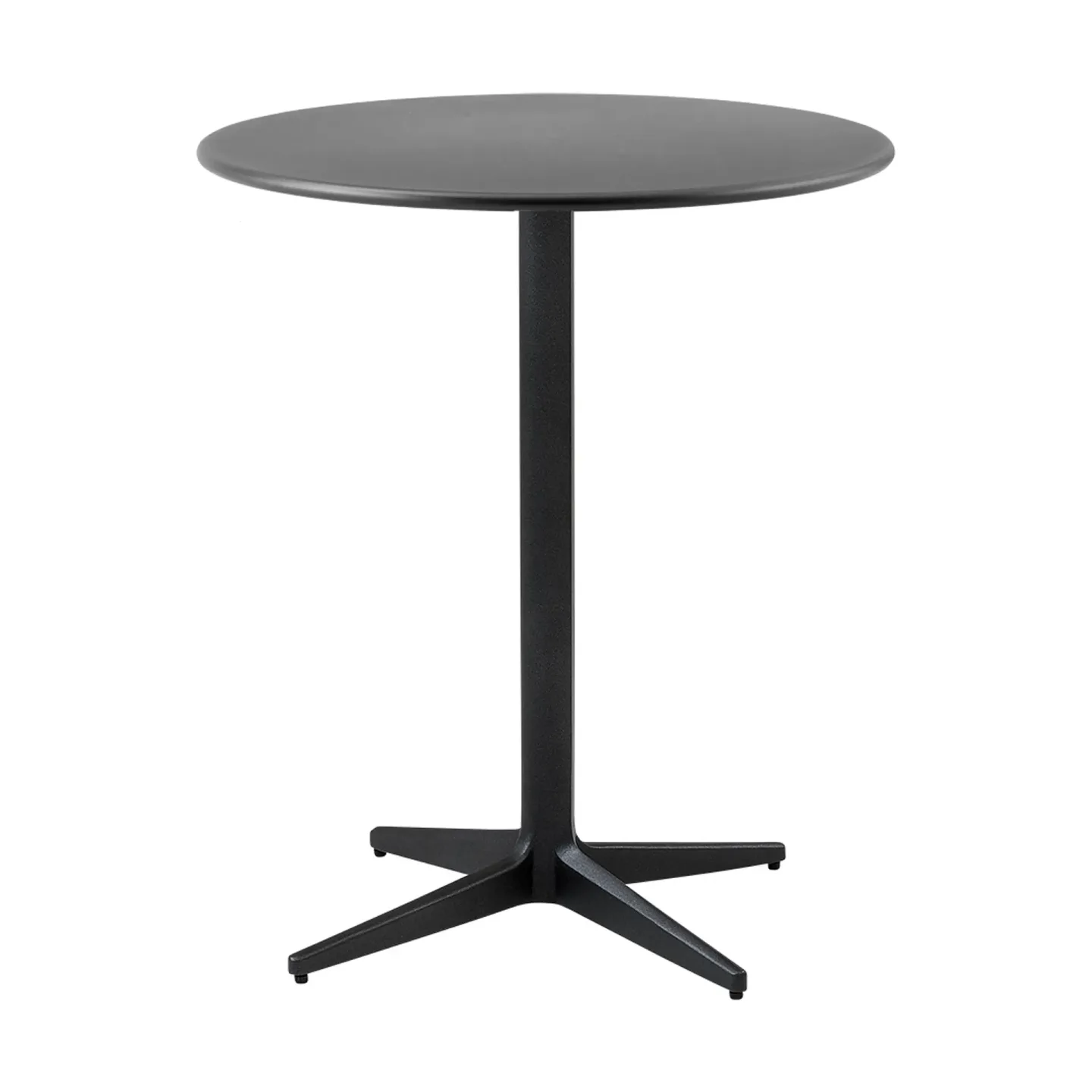 Cane-line Drop Café-Tisch Ø60 cm Lava Grey-Lava Grey