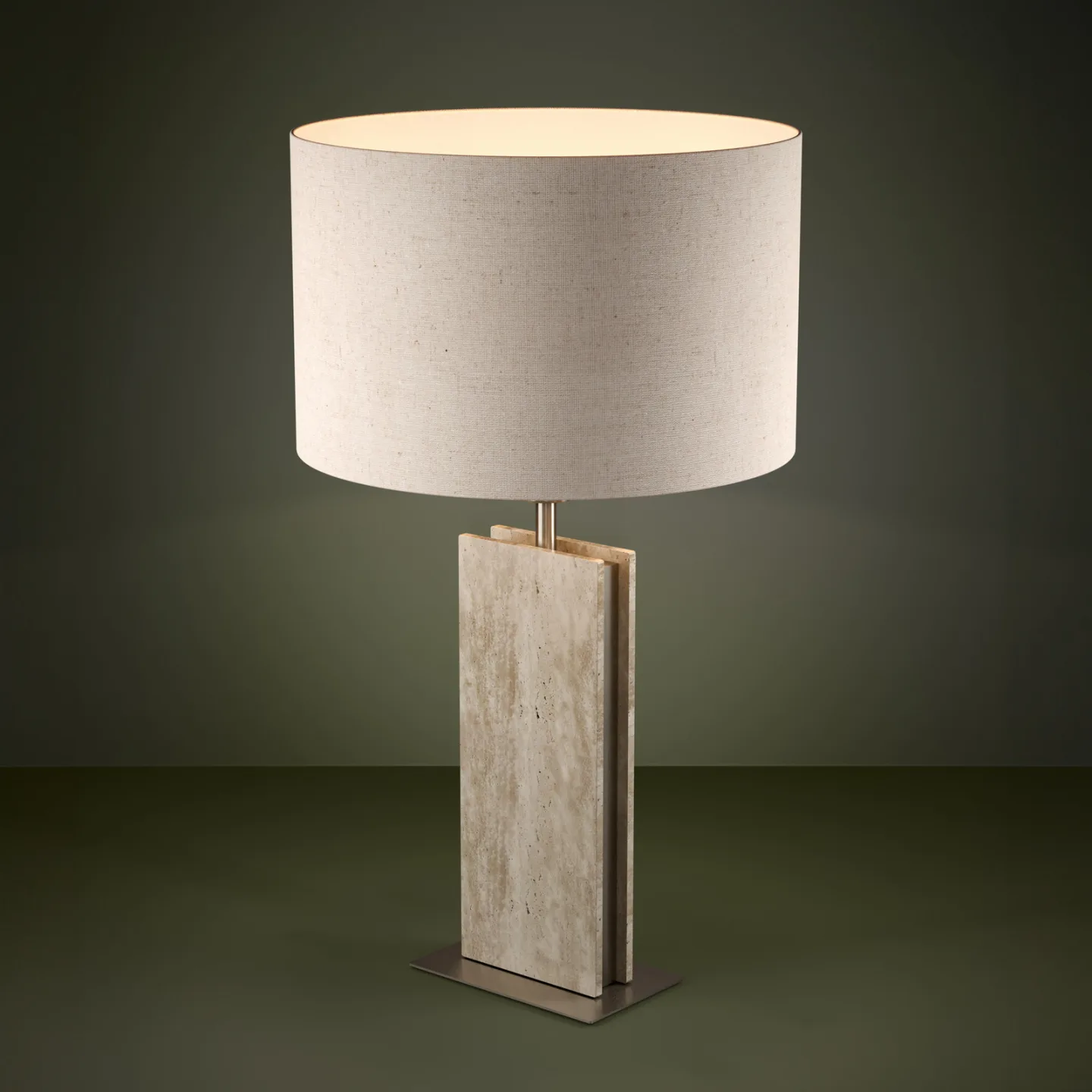 Belesar bordlampe, naturfarvet hør, E27 - EGLO Stars of Light - Stue - Design - Stof / tekstil - Med én lyskilde