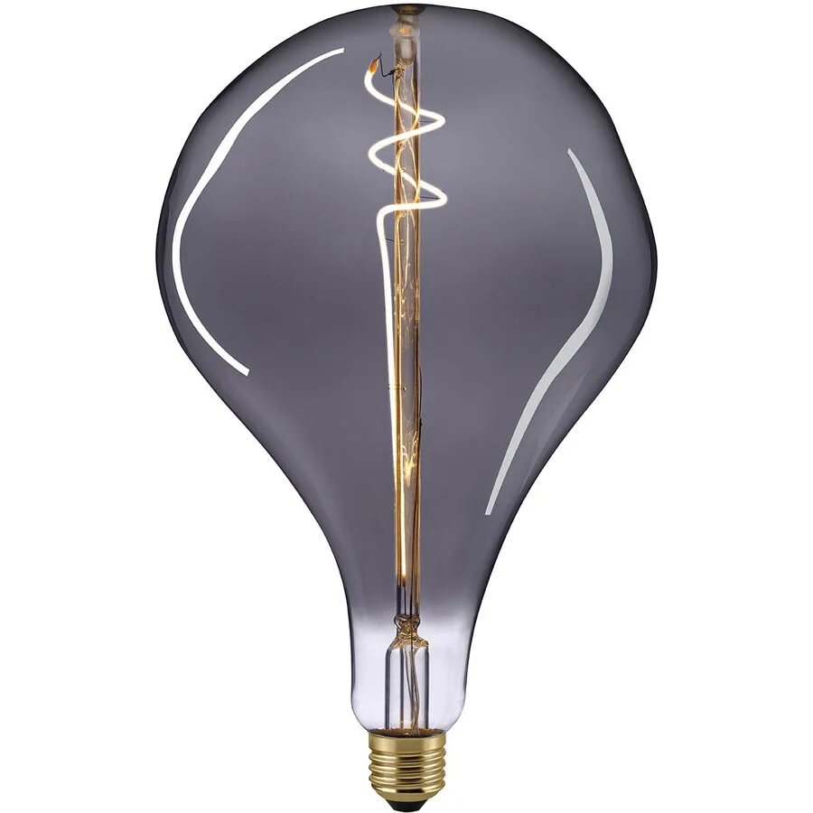 Bulbs Leuchtmittel Onna Glas E27 5 W - Farbe: titan - LED - LED Leuchtmittel