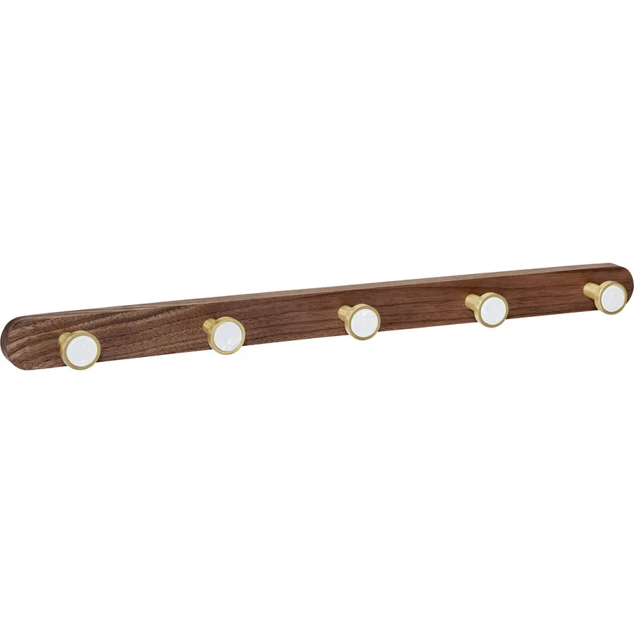 Haken Mollie natur Nussbaum H 3.3 cm 5