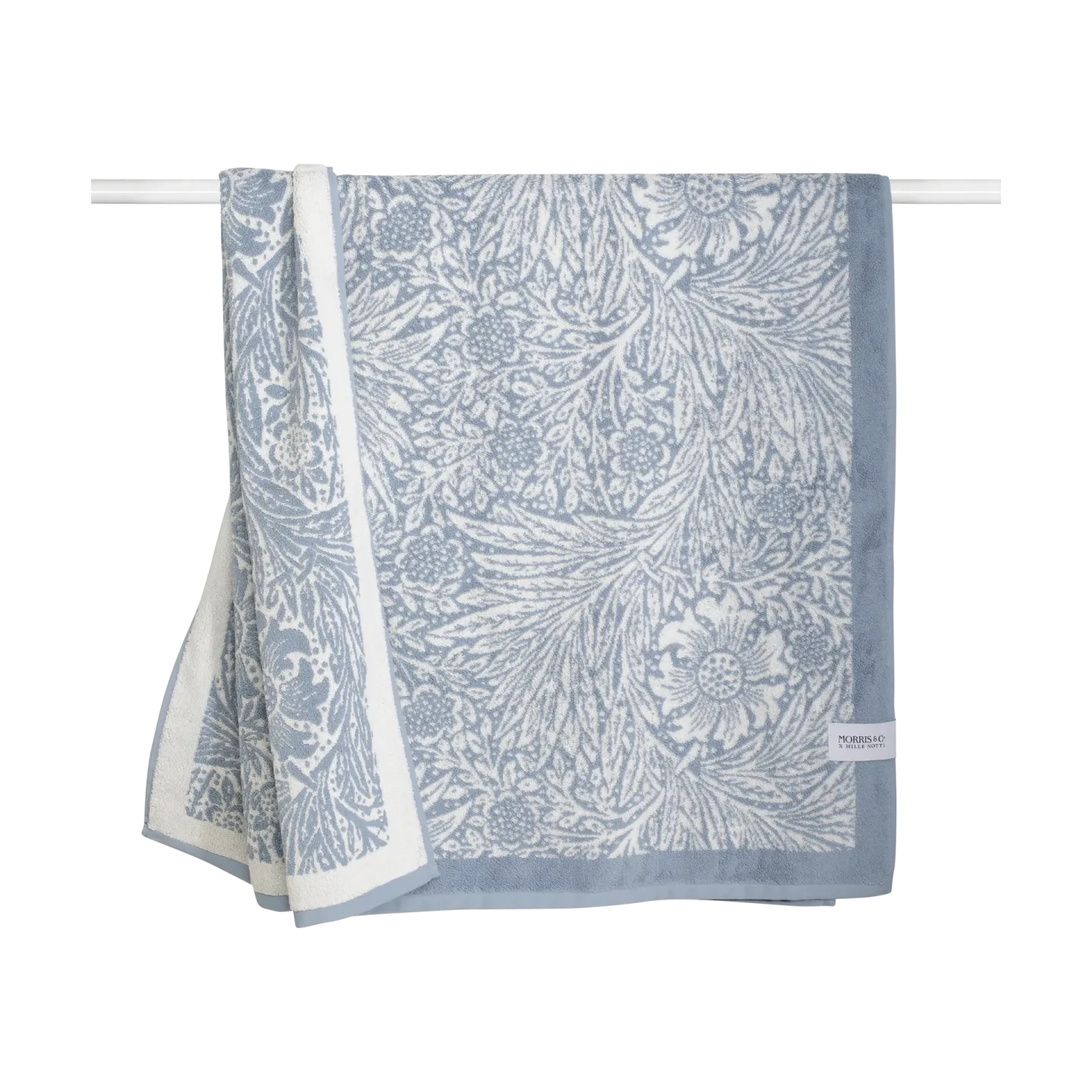 Mille Notti Morris & Co. Marigold Handtuch EKO Blau, 86x150 cm