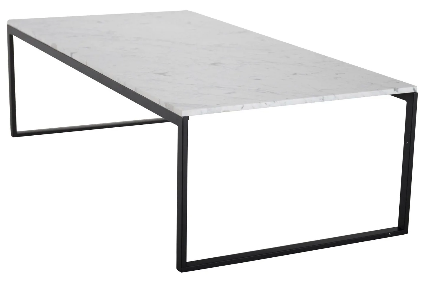 Estelle Soffbord 120 cm - Vit/Svart