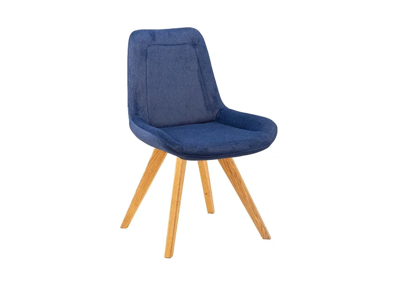 Stuhl AROSA Stoff blau