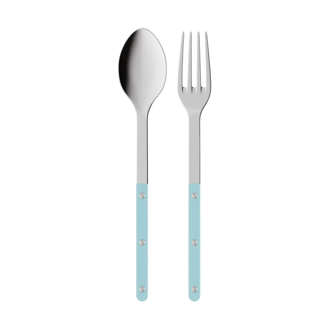 SABRE Paris Bistrot solides Servierbesteck 2-teilig Pastel blue