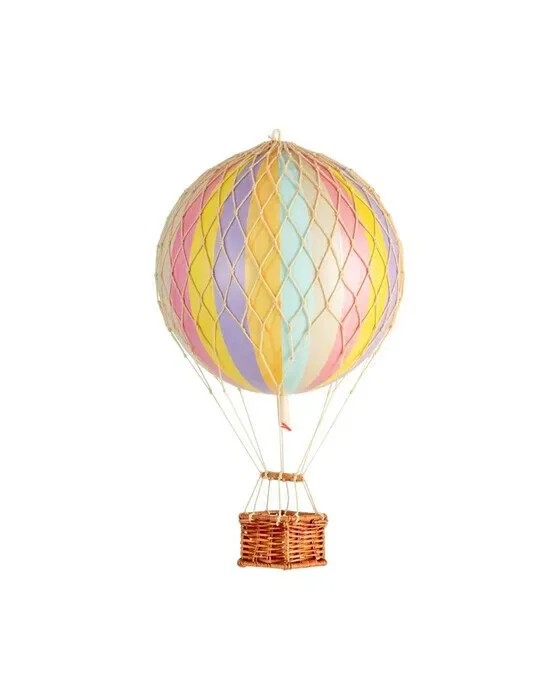Travels Light luftballong regnbåge/pastell