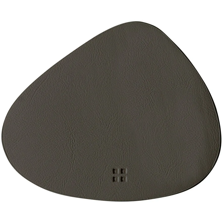 Untersetzer Ambiente anthrazit PVC Eigene Form B 14 cm