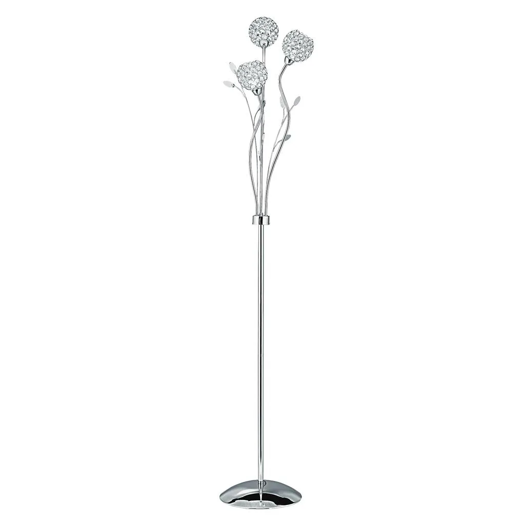 Searchlight - Bellis - Golvlampa - Krom