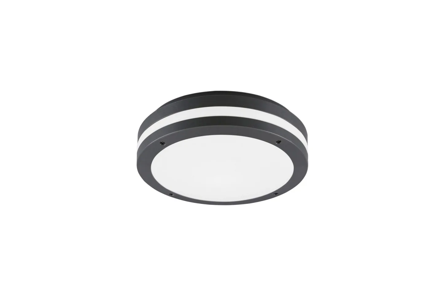 Kendal LED Plafond antracit - Vit