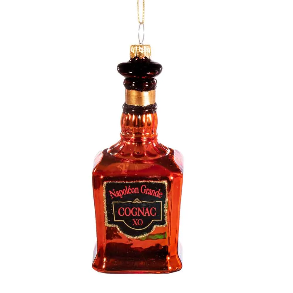 Julgranskula Cognacsflaska