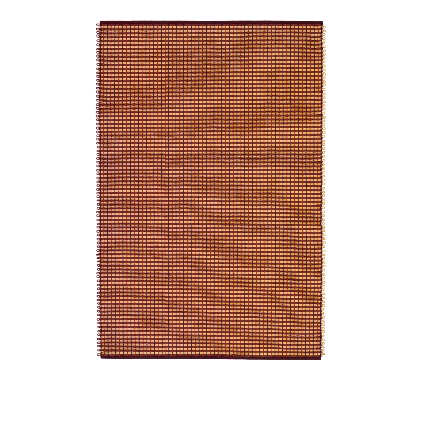 HEM - Rope Rug Large - Terracotta - Bomullsmattor - Pauline Deltour - Orange,Röd - Bomull/Syntetiskt