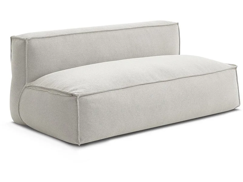 2er Gartensofa BOBOCHIC BIARRITZ Stoff chiniert beige