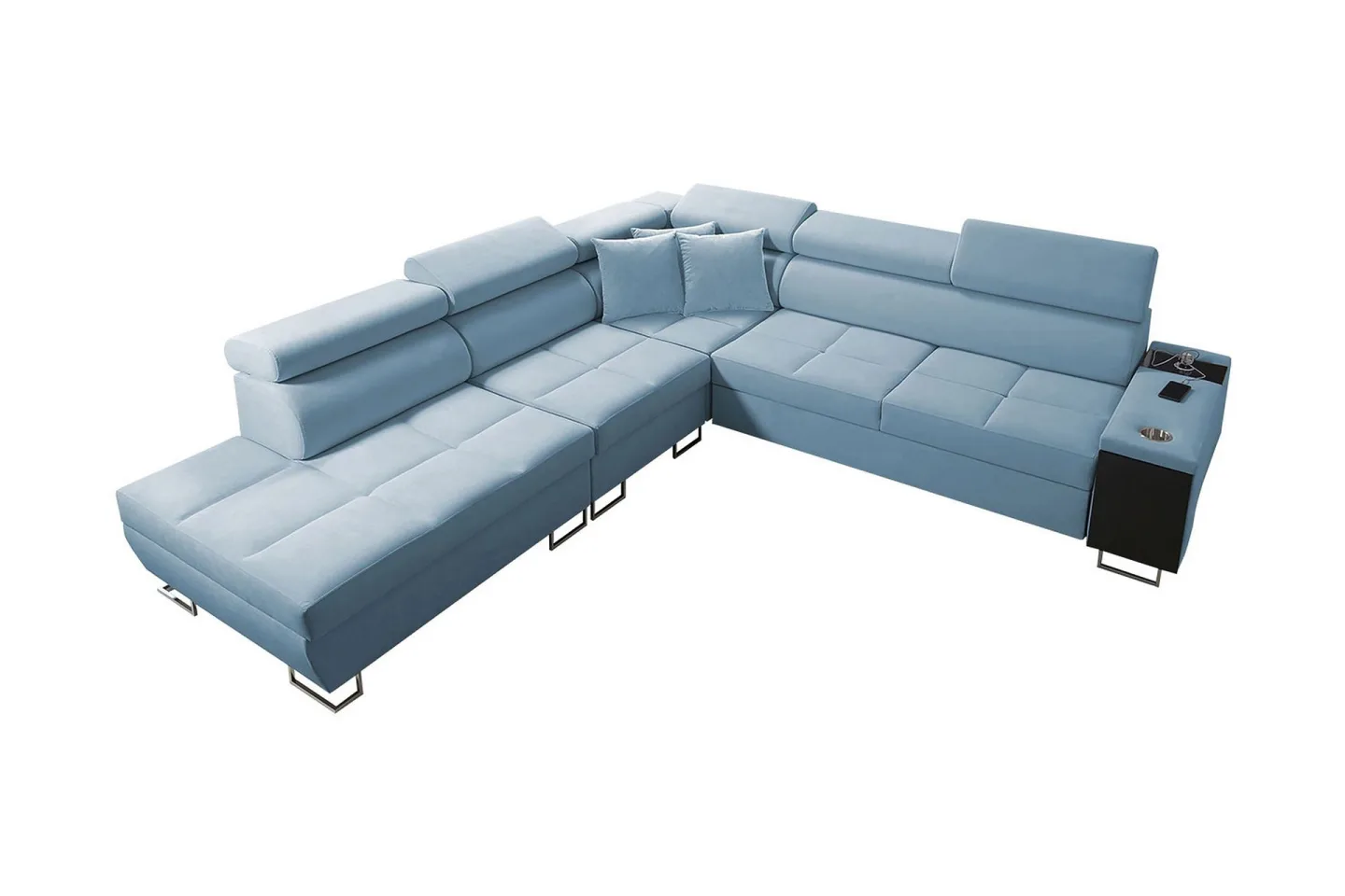 Morenia Bäddsoffa m. Schäslong L-formad -