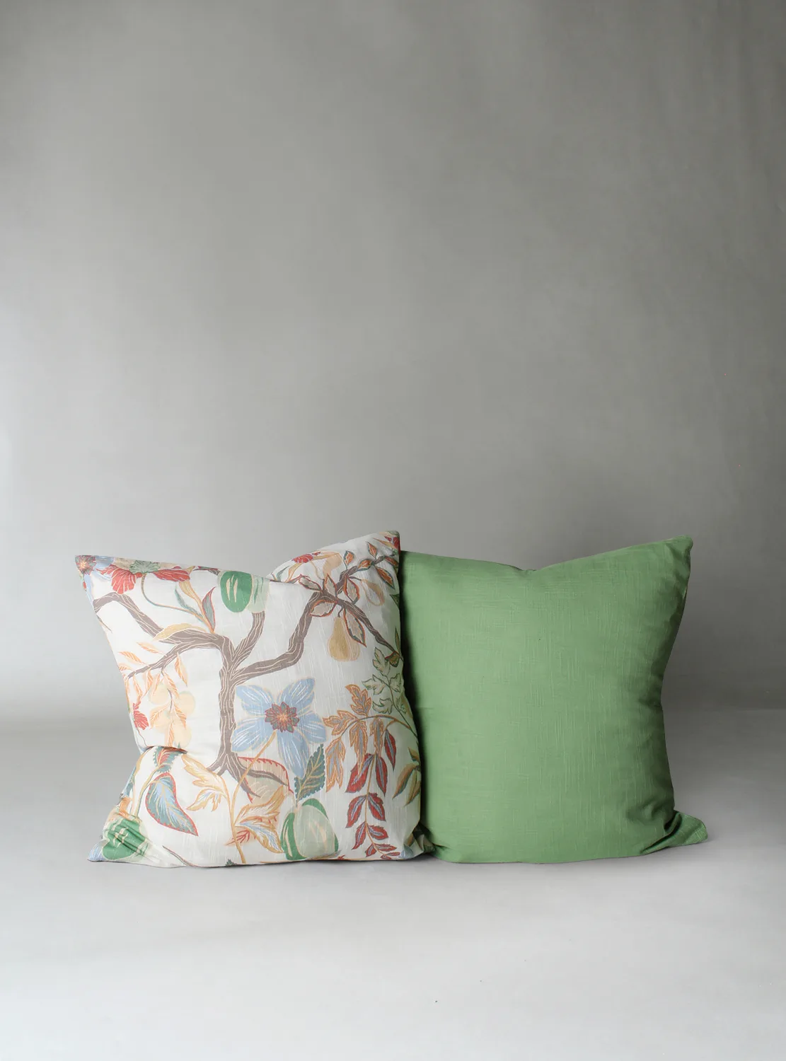 Putetrekk x 2 - Sofi-Lee (grønn) (Størrelse: 45 x 45 cm)