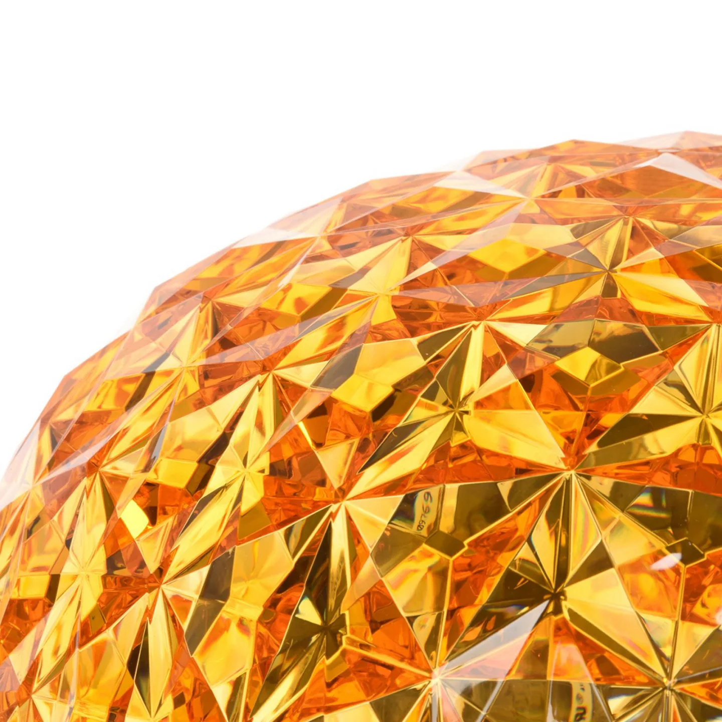 Planet Tischleuchte Large Gold - Kartell - Wohnzimmer - Design - Kunststoff