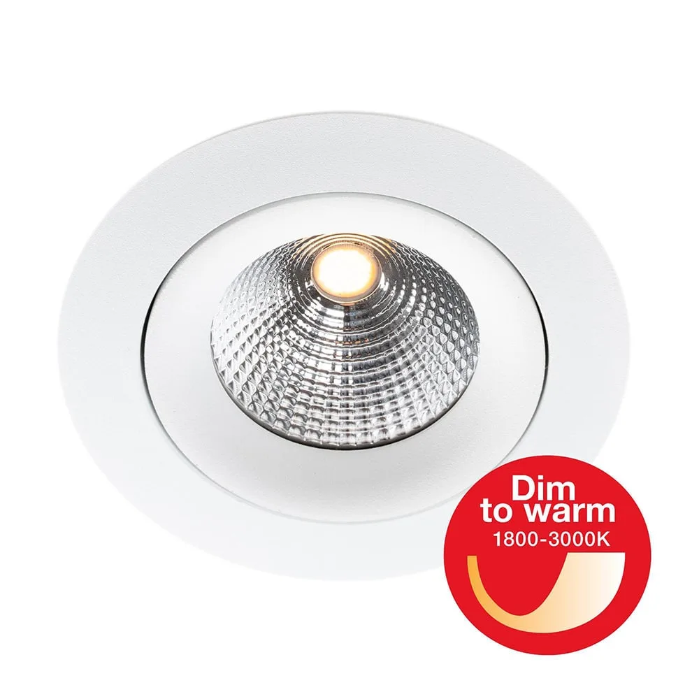Takspot One360 Dim to Warm 1800-3000K IP44 36° Vit
