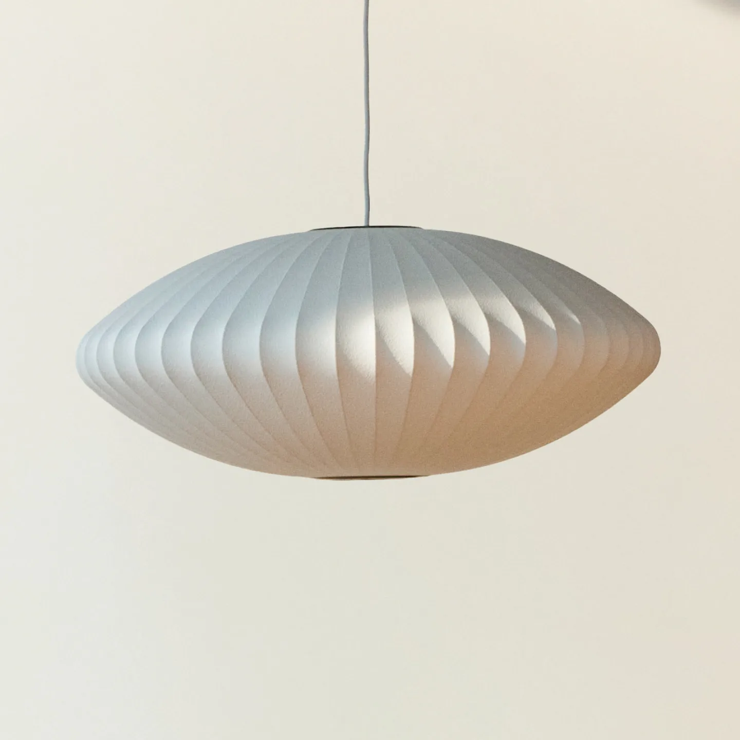 HAY Nelson Bubble Saucer Pendelleuchte S Off white