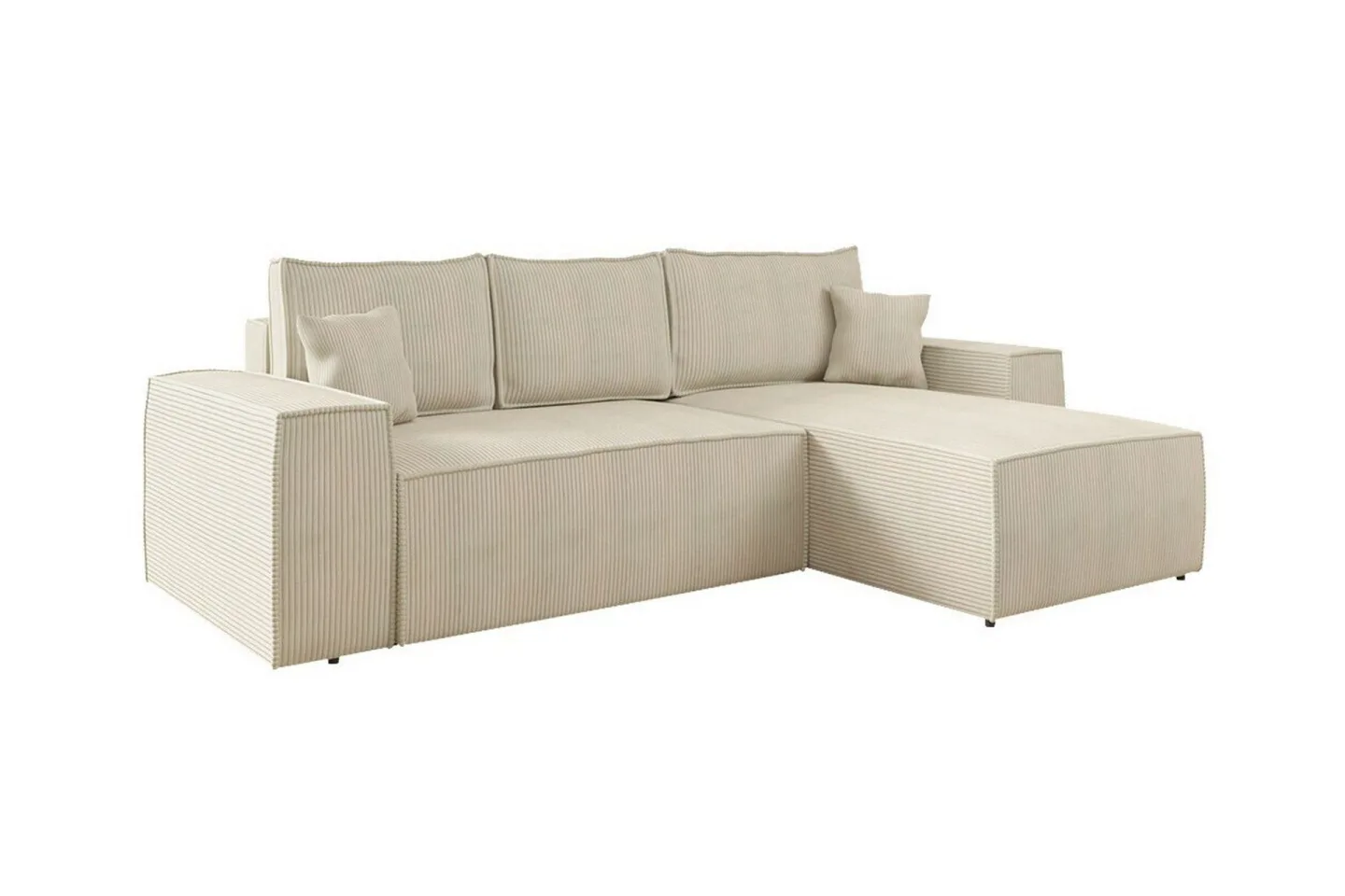 Knocklong 3-sits Hörnbäddsoffa - Cream