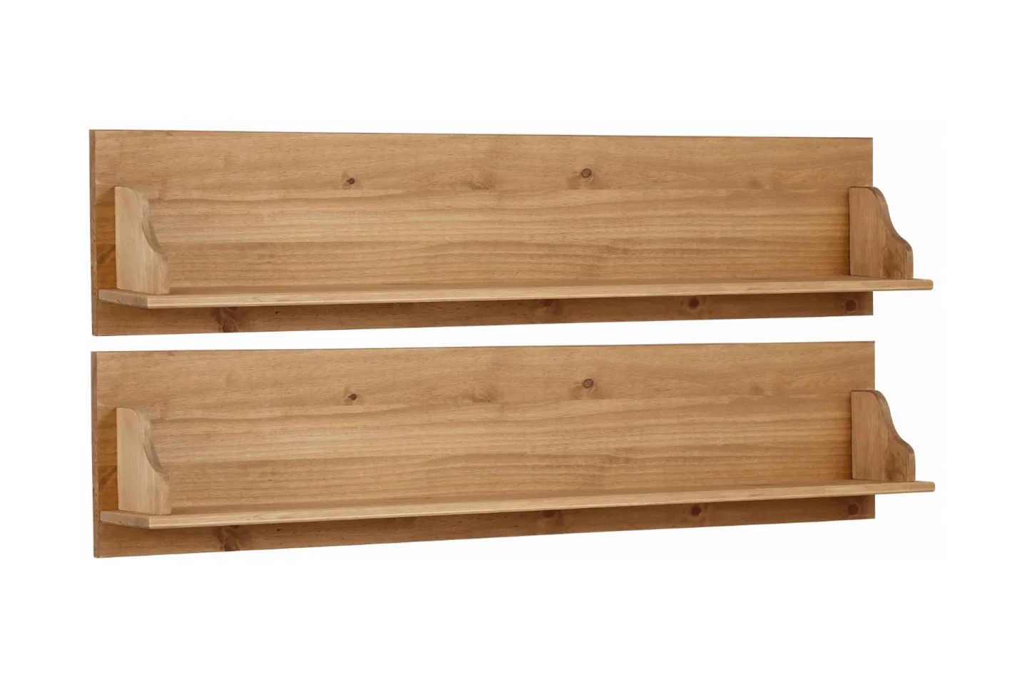 Taisia Vägghylla 120 cm 2-pack - Brun