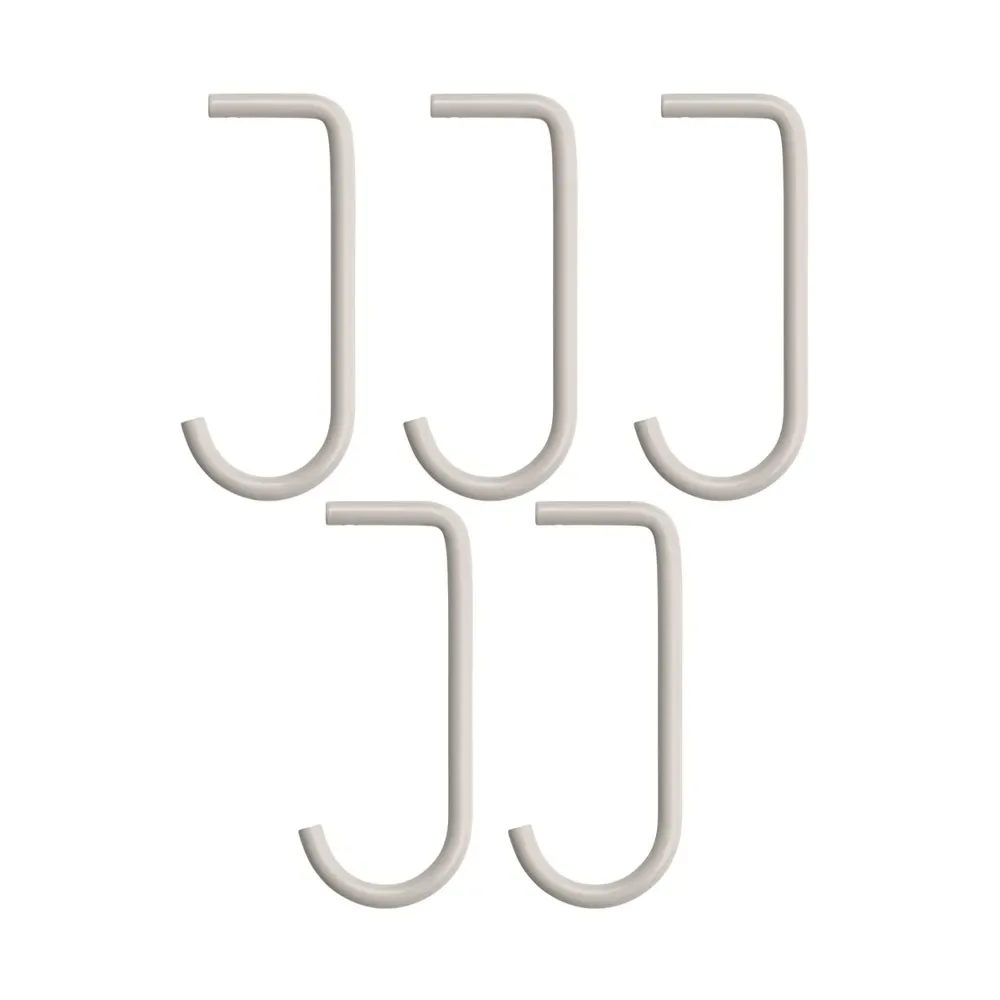 String String J-Haken 5er-Pack Beige
