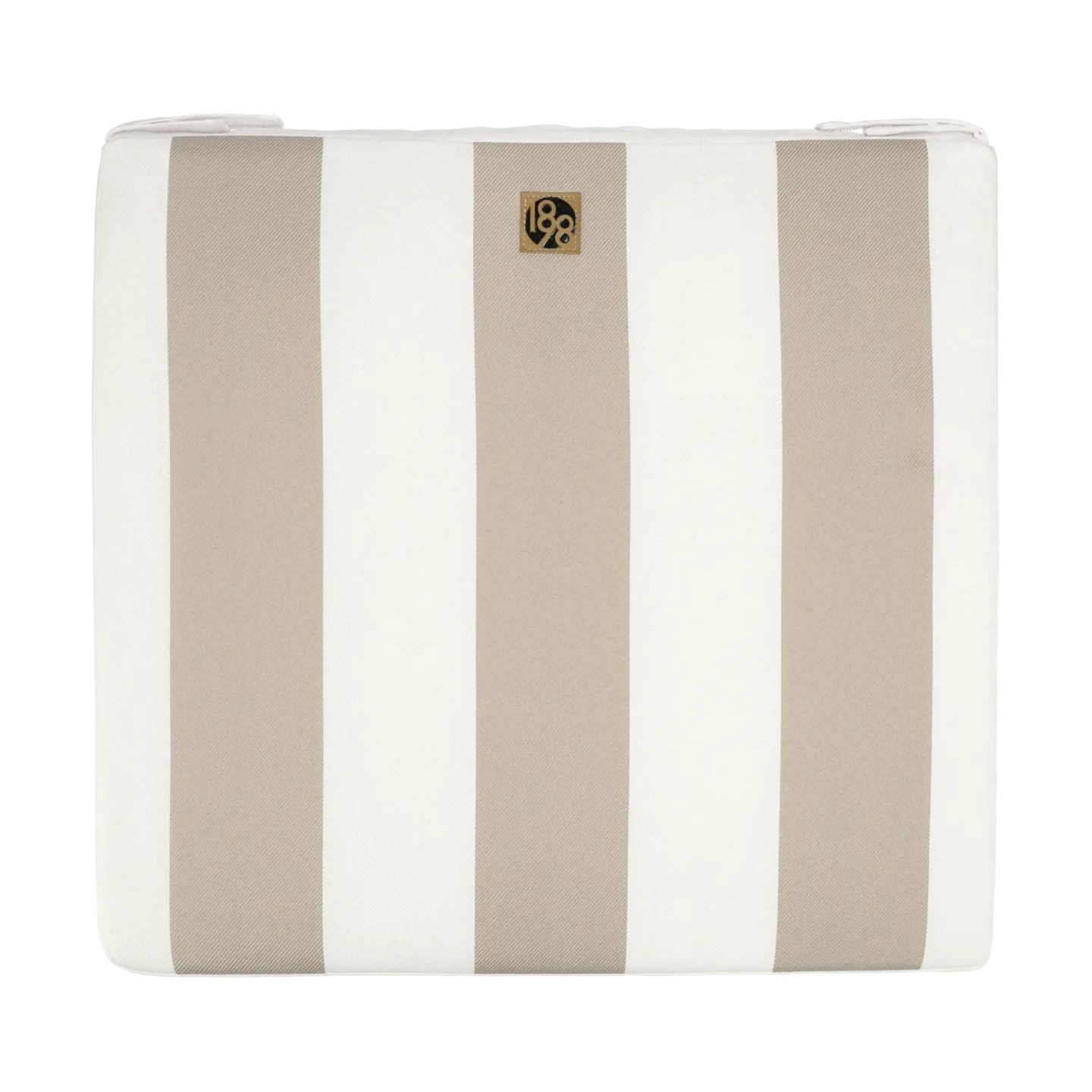 1898 Lunda dyna 42x45 cm Taupe striped