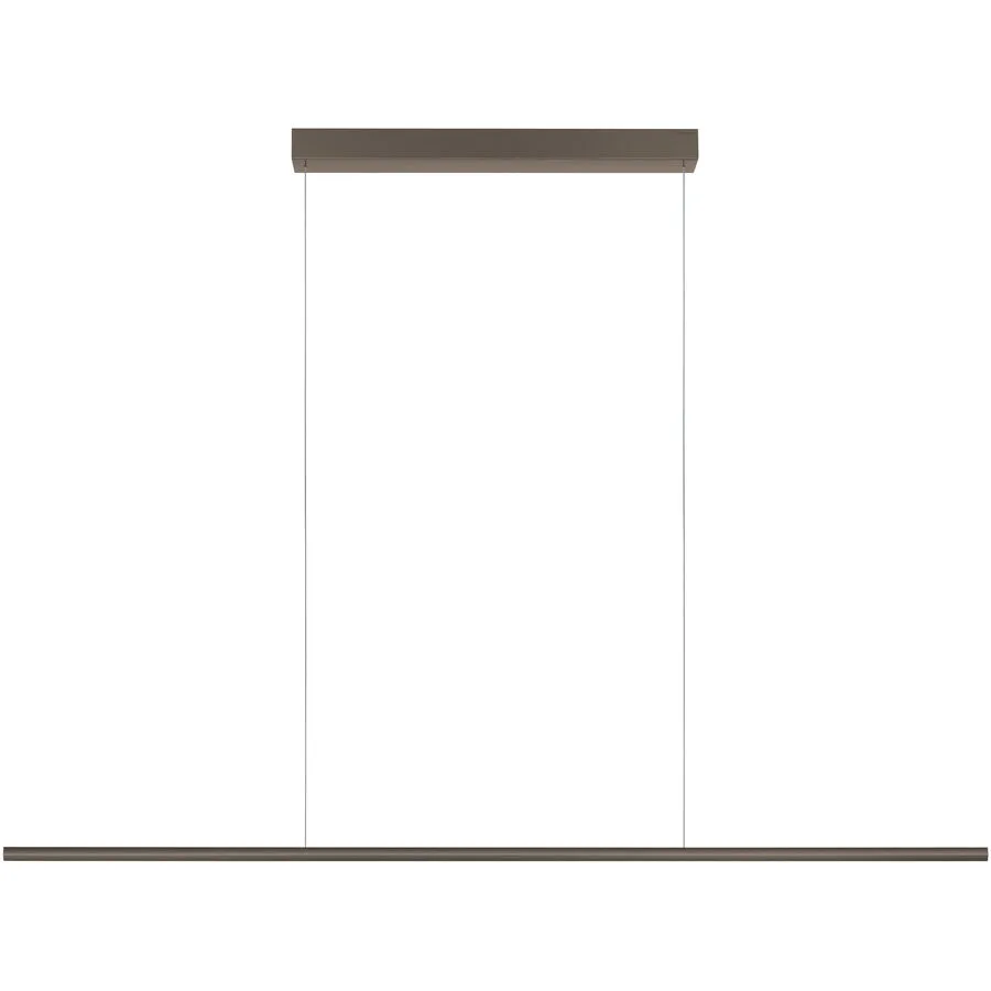 Designer-Pendellampe Bankamp Hexagon bronze 150 cm - Material: Aluminium/Stahl - LED - Lichtfarbe: Extra warmweiss - LED Energiesparlampen